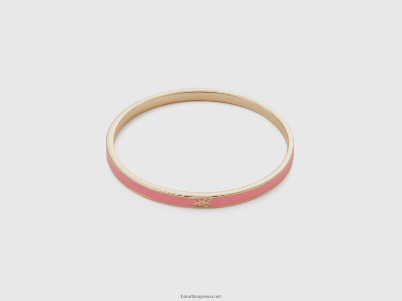 βραχιόλι βραχιόλι με λεπτό ροζ J8TLD753 Benetton γυναίκες ροζ