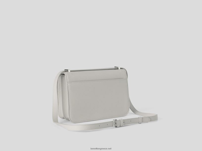 μεγάλη ανοιχτό γκρι τσάντα J8TLD1560 Benetton γυναίκες ανοιχτό γκρι