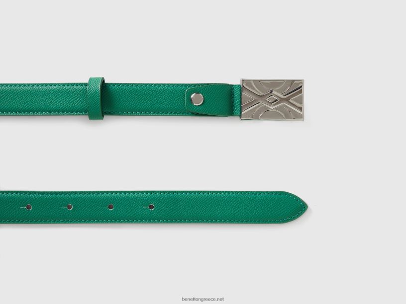 λεπτή πράσινη ζώνη J8TLD737 Benetton γυναίκες πράσινος