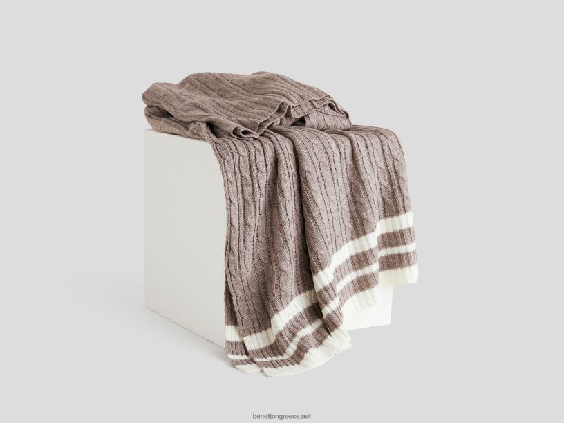 πλεκτό κάλυμμα καλωδίου J8TLD3377 Benettonμπεζ