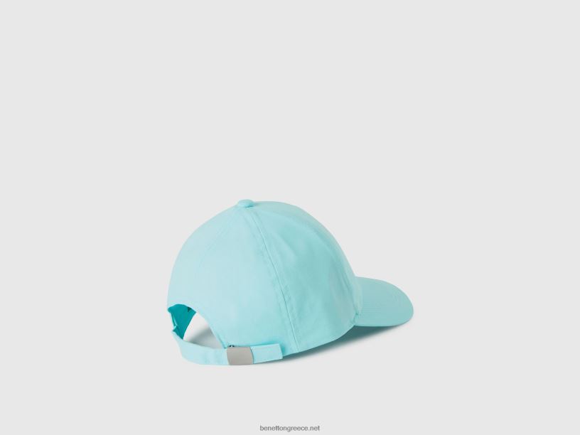 καπάκι με γείσο J8TLD2407 Benetton παιδιά τουρκουάζ