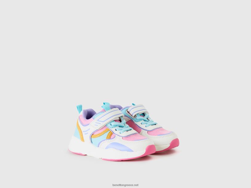 αθλητικά παπούτσια για τρέξιμο J8TLD3058 Benetton παιδιά πολύχρωμο