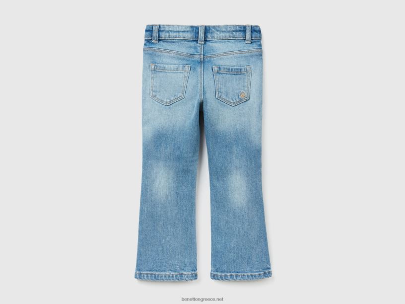 τζιν με πέντε τσέπες J8TLD5715 Benetton παιδιά γαλάζιο