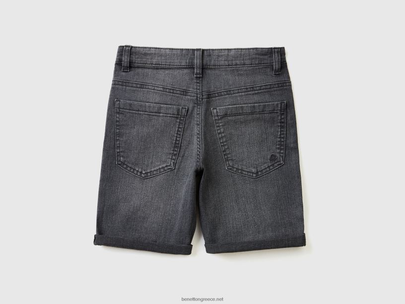 slim fit βερμούδες σε τζιν 