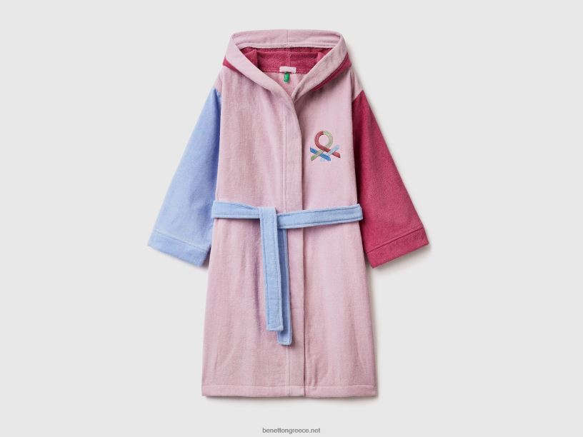 μπουρνούζι χρώματος J8TLD2734 Benetton παιδιά πολύχρωμο