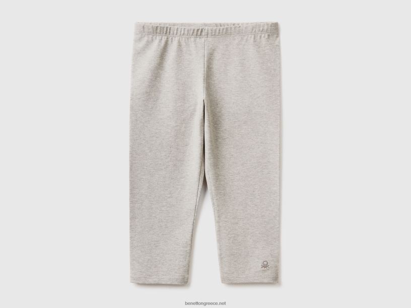 κολάν μέχρι το γόνατο J8TLD2622 Benetton παιδιά ανοιχτό γκρι