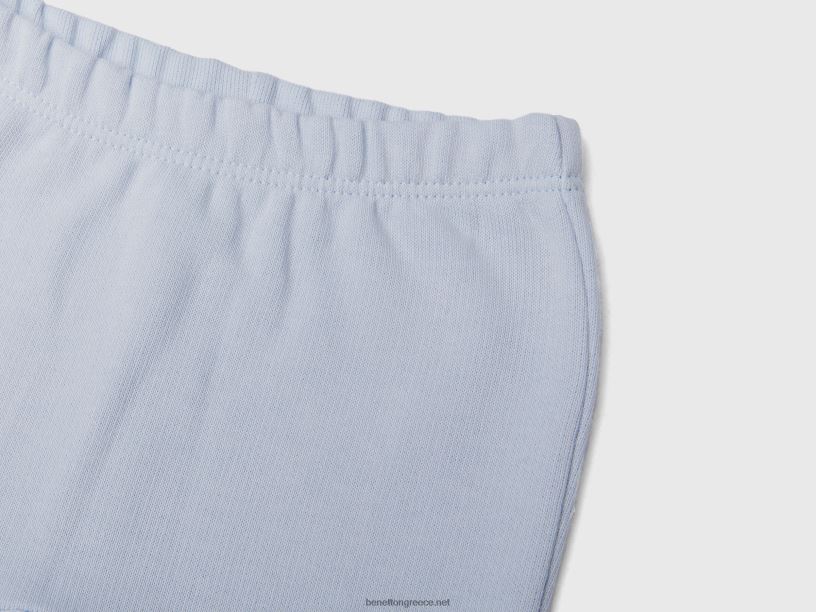 αθλητική στολή J8TLD3100 Benetton παιδιά μπλε του ουρανού